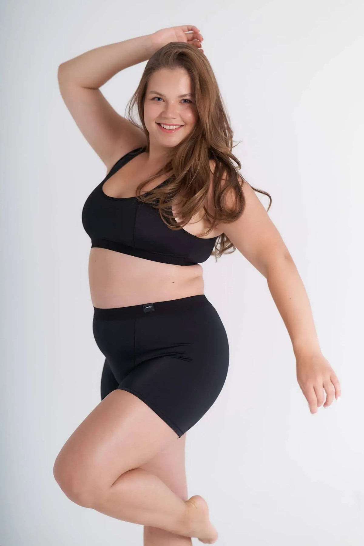 ELLA super absorbent period boxers: Black / M-7