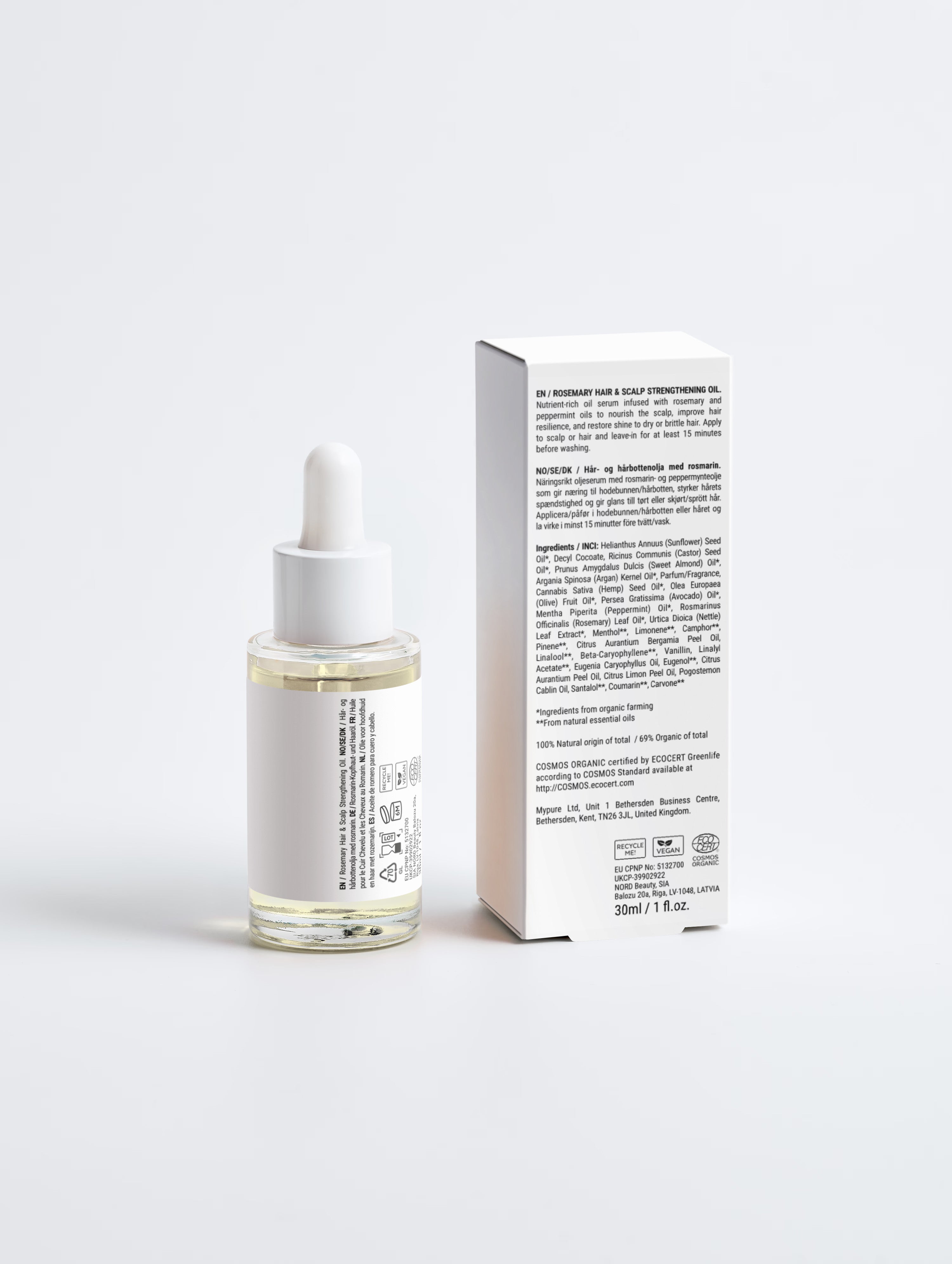 Rosemary Hair & Scalp Strengthening Oil