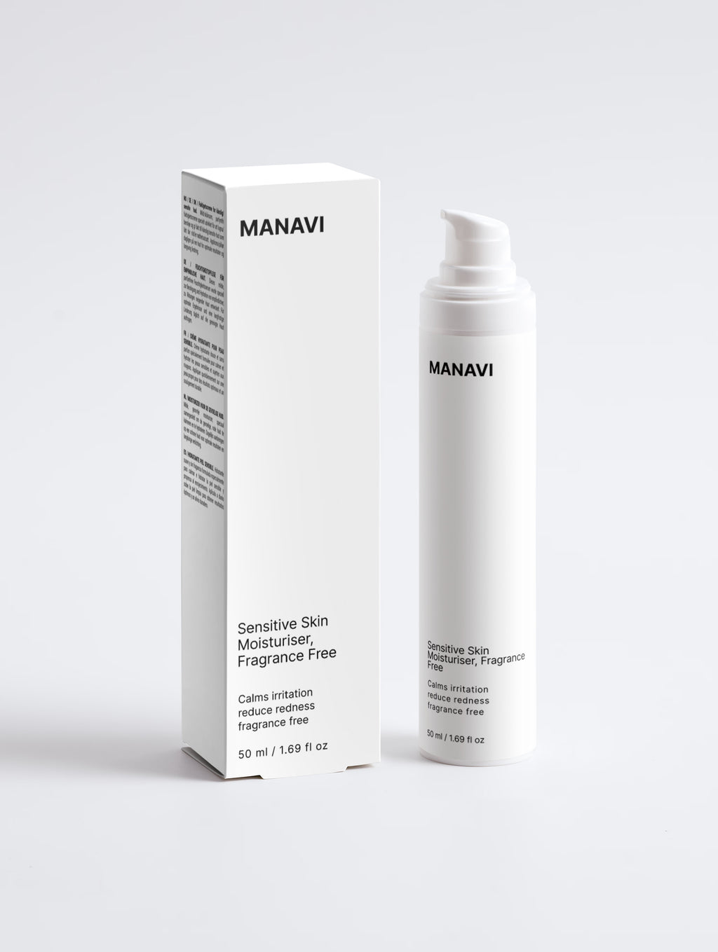 Sensitive Skin Moisturiser, Fragrance Free