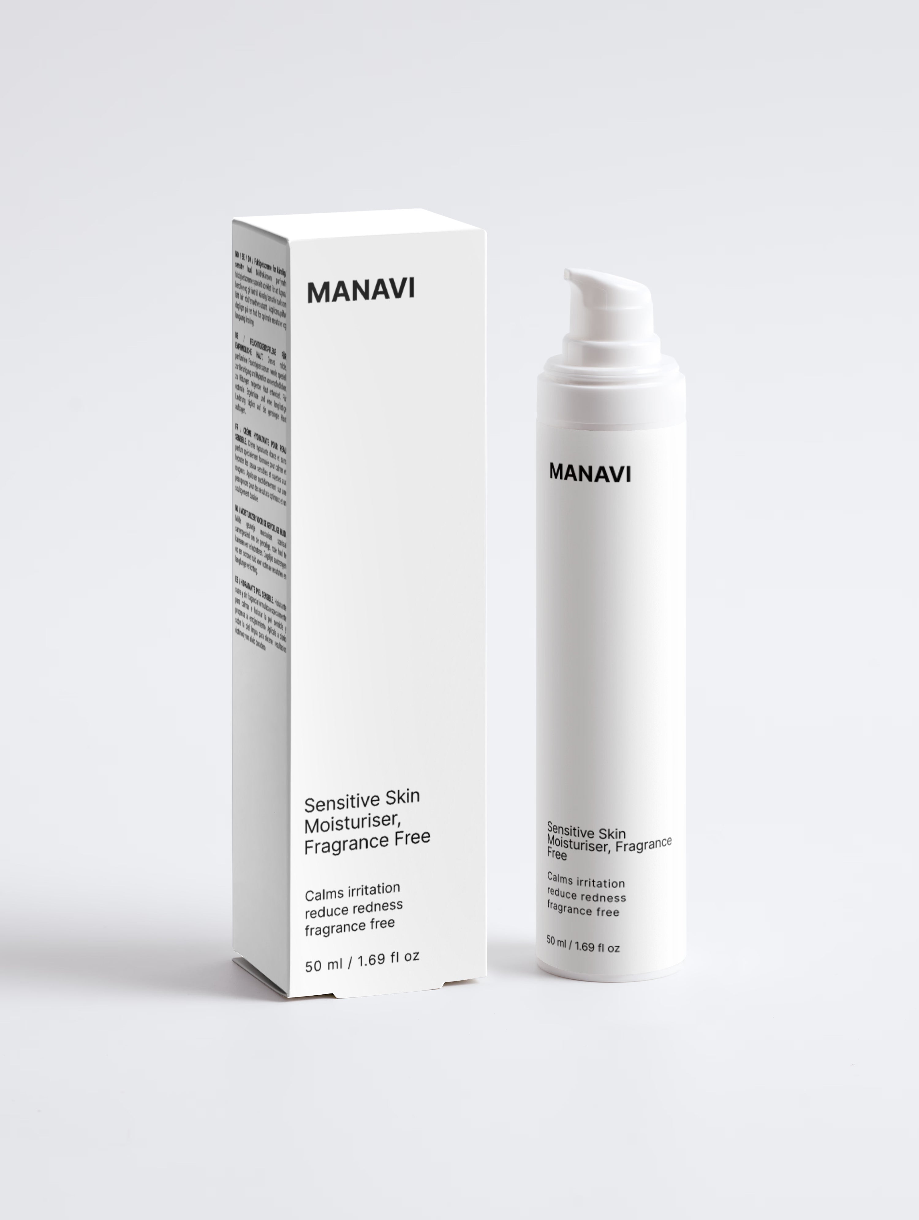 Sensitive Skin Moisturiser, Fragrance Free-1