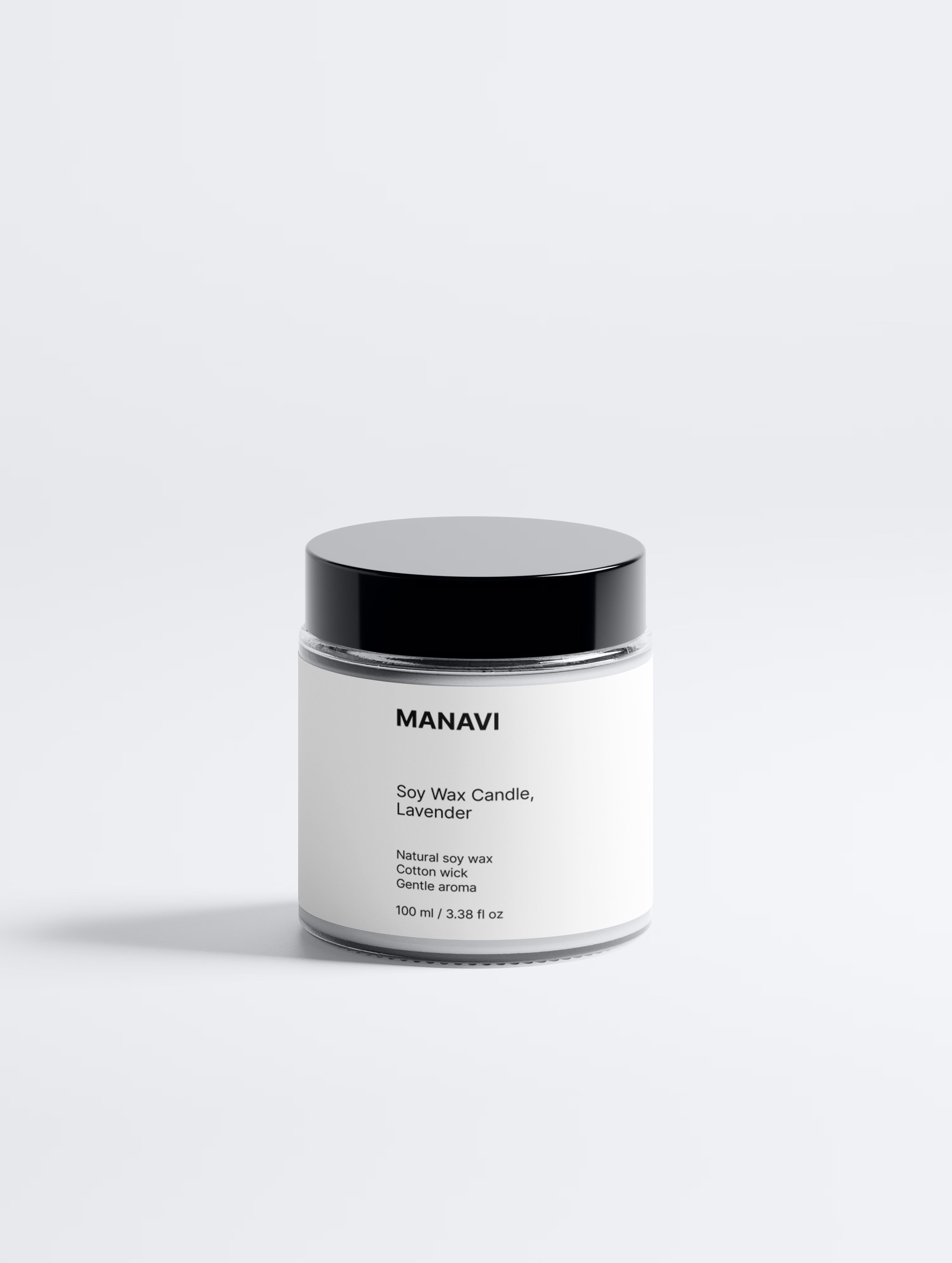 Soy Wax Candle, Lavender-1