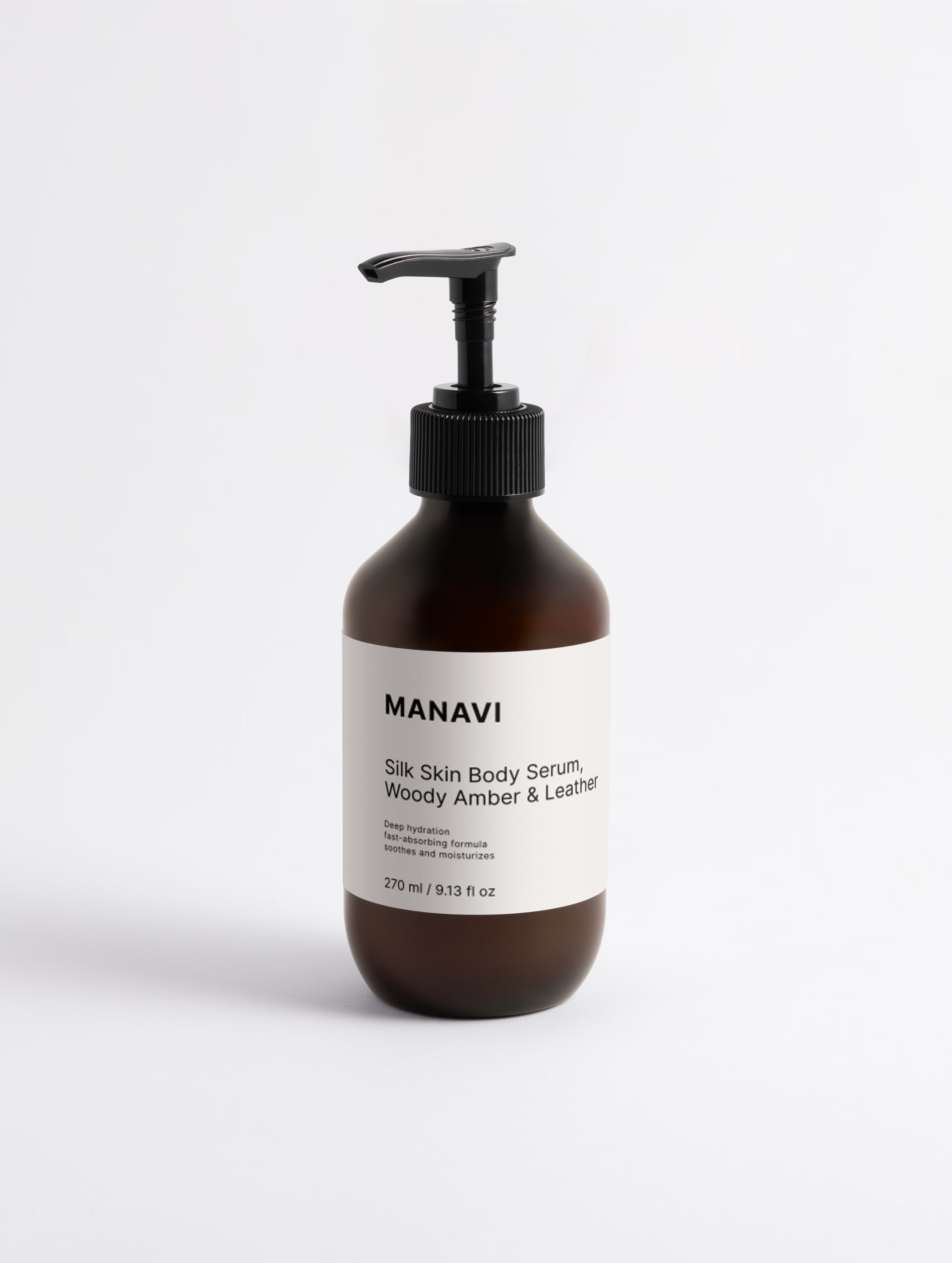 Silk Skin Body Serum, Woody Amber & Leather-1